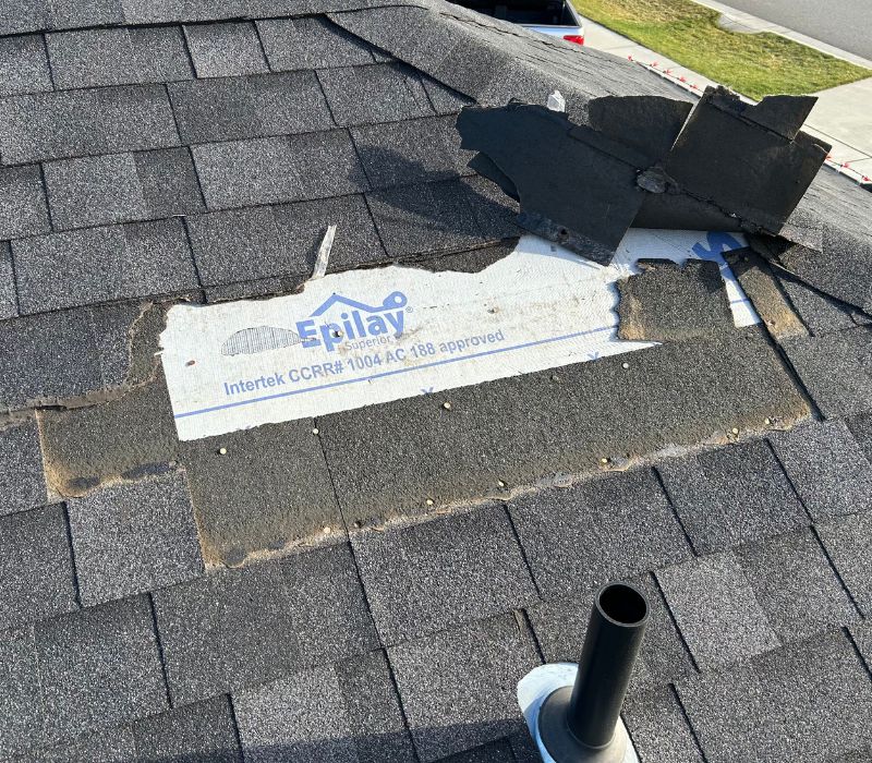 Storm damage roofing